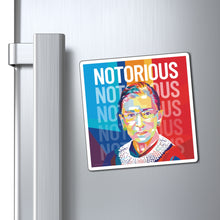 Load image into Gallery viewer, Ruth Bader Ginsburg Notorious RBG Magnet