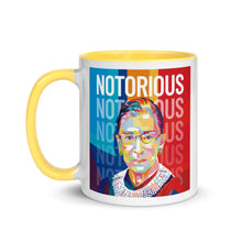 Load image into Gallery viewer, Notorious RBG Mug with Color Inside