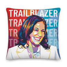 Load image into Gallery viewer, Kamala Harris Trailblazer Inspirational Throw Pillow
