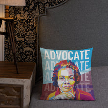 Load image into Gallery viewer, Coretta Scott King Advocate Throw Pillow