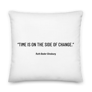Ruth Bader Ginsburg Notorious RBG Throw Pillow