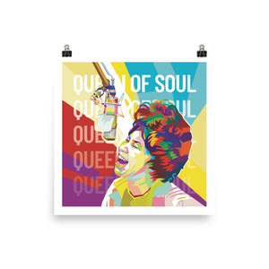 Queen of Soul - Aretha Franklin Posters