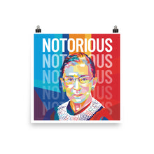 Load image into Gallery viewer, Notorious RBG Ruth Bader Ginsburg Poster